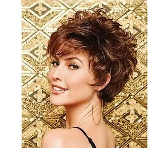 COPY - EVA GABOR LUXURY CARTE BLANCHE DK Chocolate (G4)Kankelon Fiber-BRAND NEW…